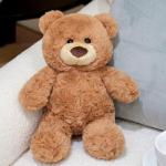 10-Inch Brown Teddy Bear Plush Toy for Kids
