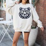 Chicago Bears Fan Sweatshirt with Mascot Design
