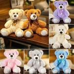 Purple 13.5-Inch Teddy Bear Plush Toy