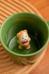 Cute Bear Bow Tie Mug with Hidden Figurine