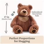 GUND Slumbers Brown Teddy Bear, 17-Inch Stuffed Toy