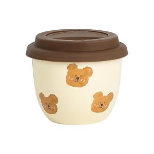 Adorable Bear Mug with Lid - 8oz Coffee/Tea