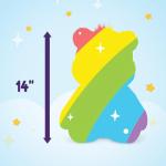 Cheer Bear 14" Plushie - Super Soft Cuddly Toy