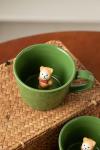 Cute Bear Bow Tie Mug with Hidden Figurine