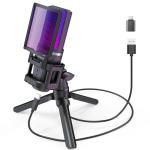 RGB USB Microphone for Gaming and Streaming