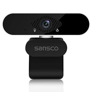 SANSCO 1080p HD Webcam with Microphone for Gaming