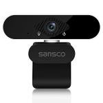 SANSCO 1080p HD Webcam with Microphone for Gaming