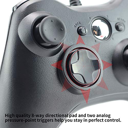 Dhaose USB Wired Xbox 360 Game Controller