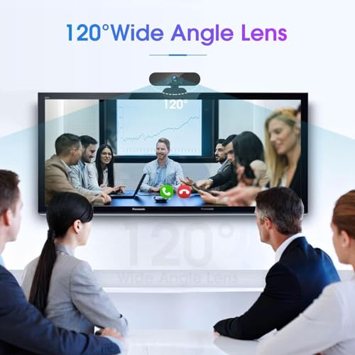 1080P USB Webcam with Microphone for Streaming