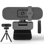 Nolansend 4K Webcam with Auto-Zoom and Microphone