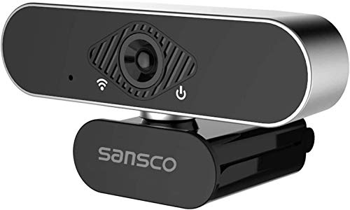 SANSCO 1080p HD Webcam with Microphone for Gaming