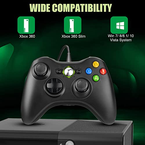 Diswoe USB Wired Controller for Xbox 360/PC