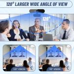 Tinshow 1080P Full HD Webcam with Microphone and Stand