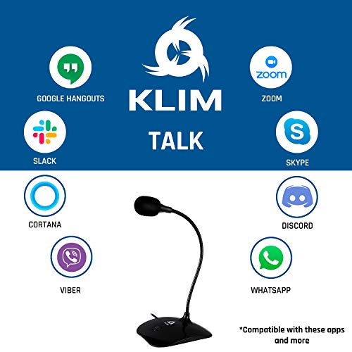 KLIM Talk USB Desk Microphone for Gaming & Streaming