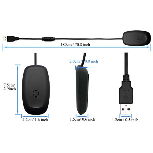 USB Wireless Gamepad Controller for Xbox 360