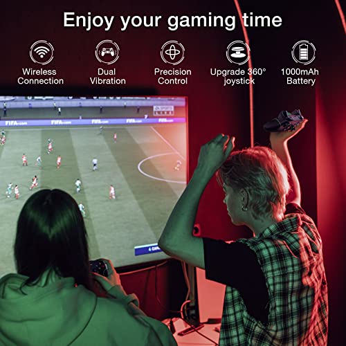 YTEAM Wireless Gaming Controller for PC