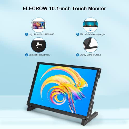 10" Touch Screen Monitor for Raspberry Pi & Gaming