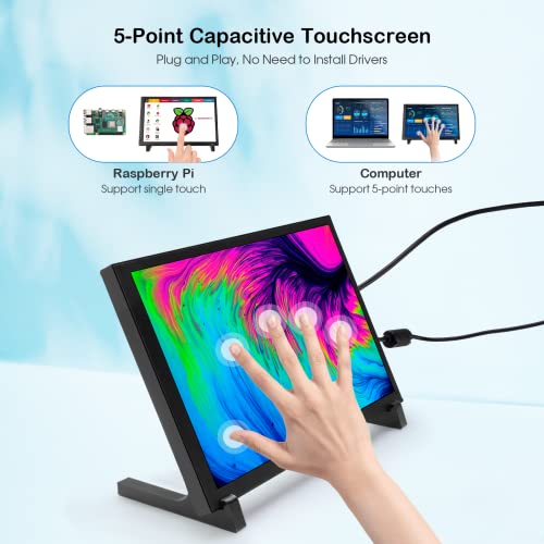 10" Touch Screen Monitor for Raspberry Pi & Gaming