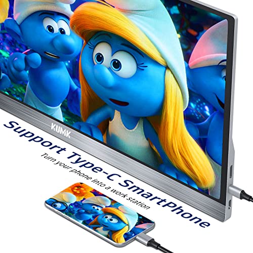 KUMK 15.6" 4K Portable Gaming Monitor