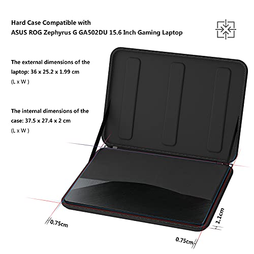 Smatree 15.6" Hard Shell Laptop Bag for ASUS ROG