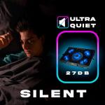 KLIM Cyclone Laptop Cooling Pad with 5 Fans