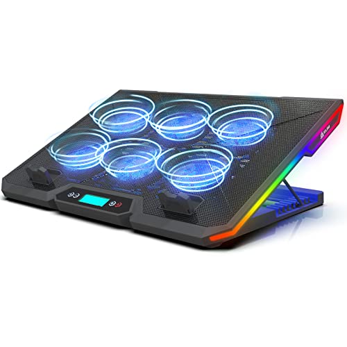 KLIM Glacier RGB Gaming Laptop Cooling Stand 6 Fans