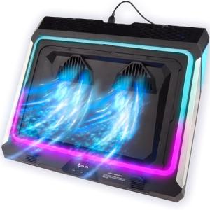 Powerful Turbo-Fan Laptop Cooling Pad for Gamers
