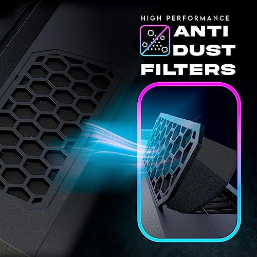 Powerful Turbo-Fan Laptop Cooling Pad for Gamers
