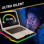 KLIM Ultimate RGB Laptop Cooling Pad 17