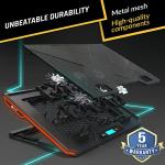 KLIM Glacier RGB Gaming Laptop Cooling Stand 6 Fans