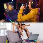 RGB Gaming Laptop Cooling Pad with Adjustable Fans