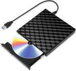 High-Speed USB 3.0 External DVD CD Drive