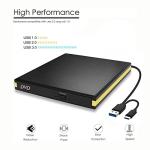 Portable USB 3.0 DVD Drive for Gaming Laptops