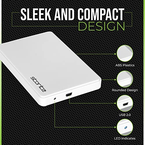 Storite 160GB Ultra Slim Portable HDD for Gaming
