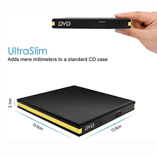 Portable USB 3.0 DVD Drive for Gaming Laptops