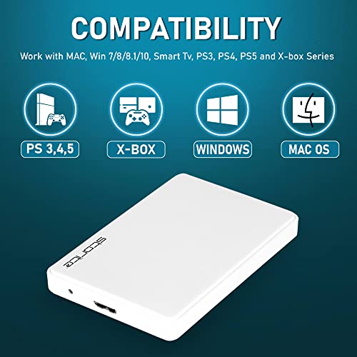 500GB Portable USB 3.0 Gaming Hard Drive