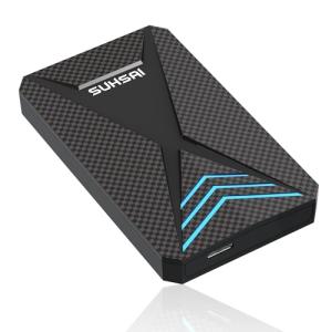 Suhsai 1TB RGB Gaming External Hard Drive