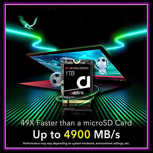 Addlink S91 1TB NVMe PCIe Gen4 SSD