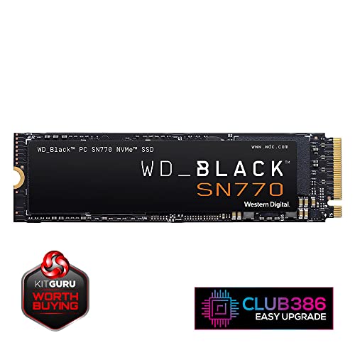 WD_BLACK SN770 1TB High-Performance Gaming SSD