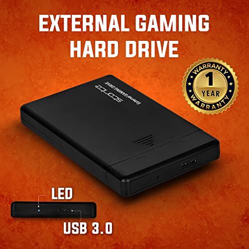 500GB Portable USB 3.0 Gaming Hard Drive