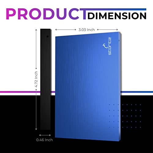 Storite 500GB Portable Hard Drive for Gaming