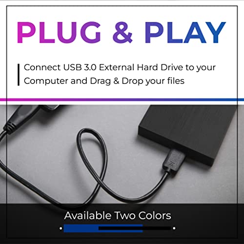 Storite 500GB Portable Hard Drive for Gaming