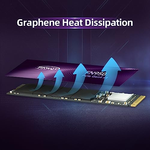 Fikwot 1TB NVMe SSD with Heatsink for Gaming