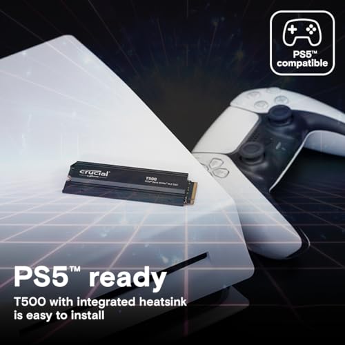 Crucial T500 2TB NVMe SSD for Gaming