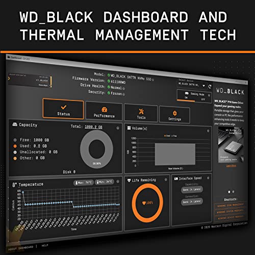 WD_BLACK SN770 1TB High-Performance Gaming SSD