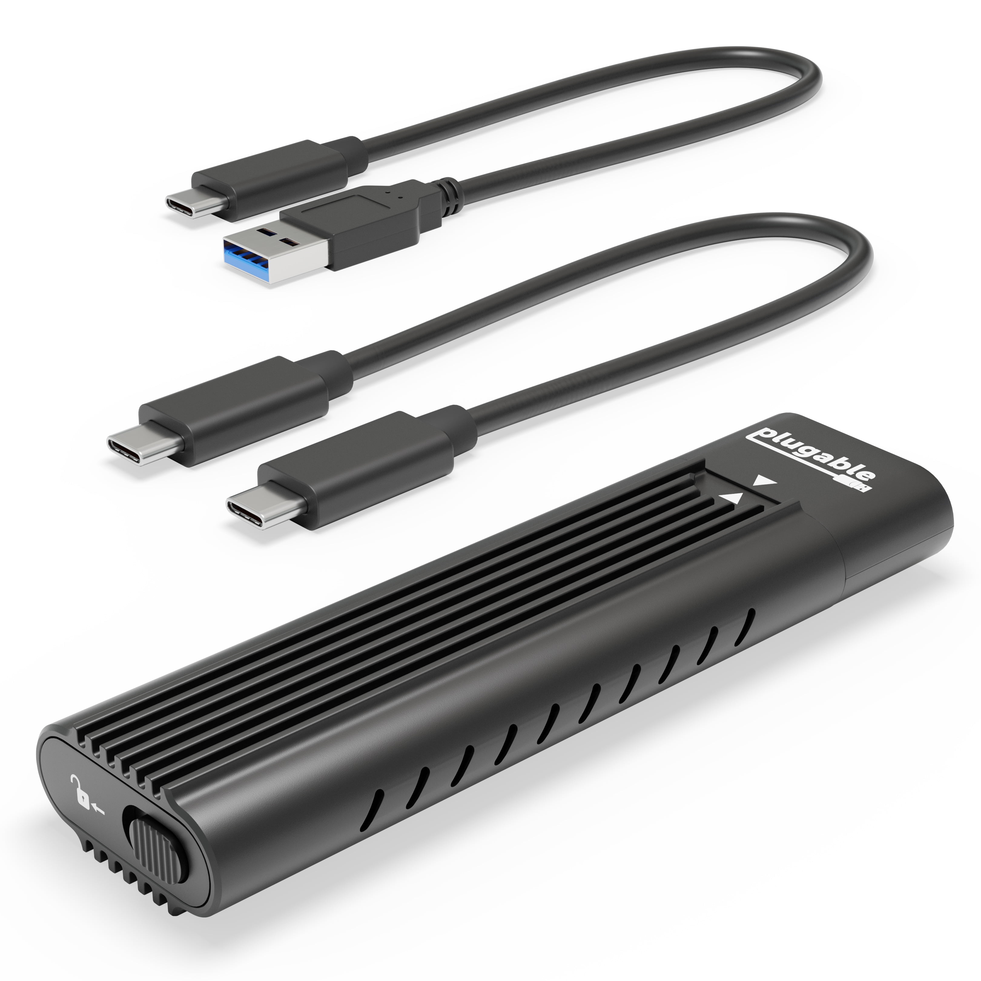 Tool-Free USB-C M.2 NVMe SSD Enclosure