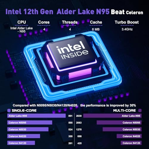 ACEMAGIC 15.6" Quad-Core Gaming Laptop, 16GB RAM