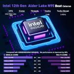 ACEMAGIC 15.6" Quad-Core Gaming Laptop, 16GB RAM