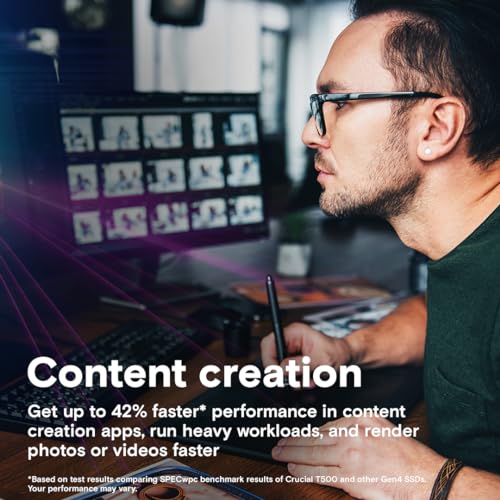 Crucial T500 1TB M.2 SSD for Gaming