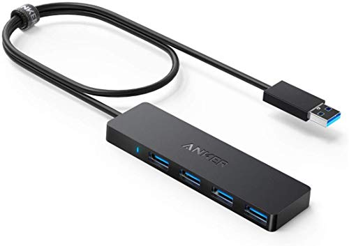 Anker 4-Port USB 3.0 Hub with Extended Cable